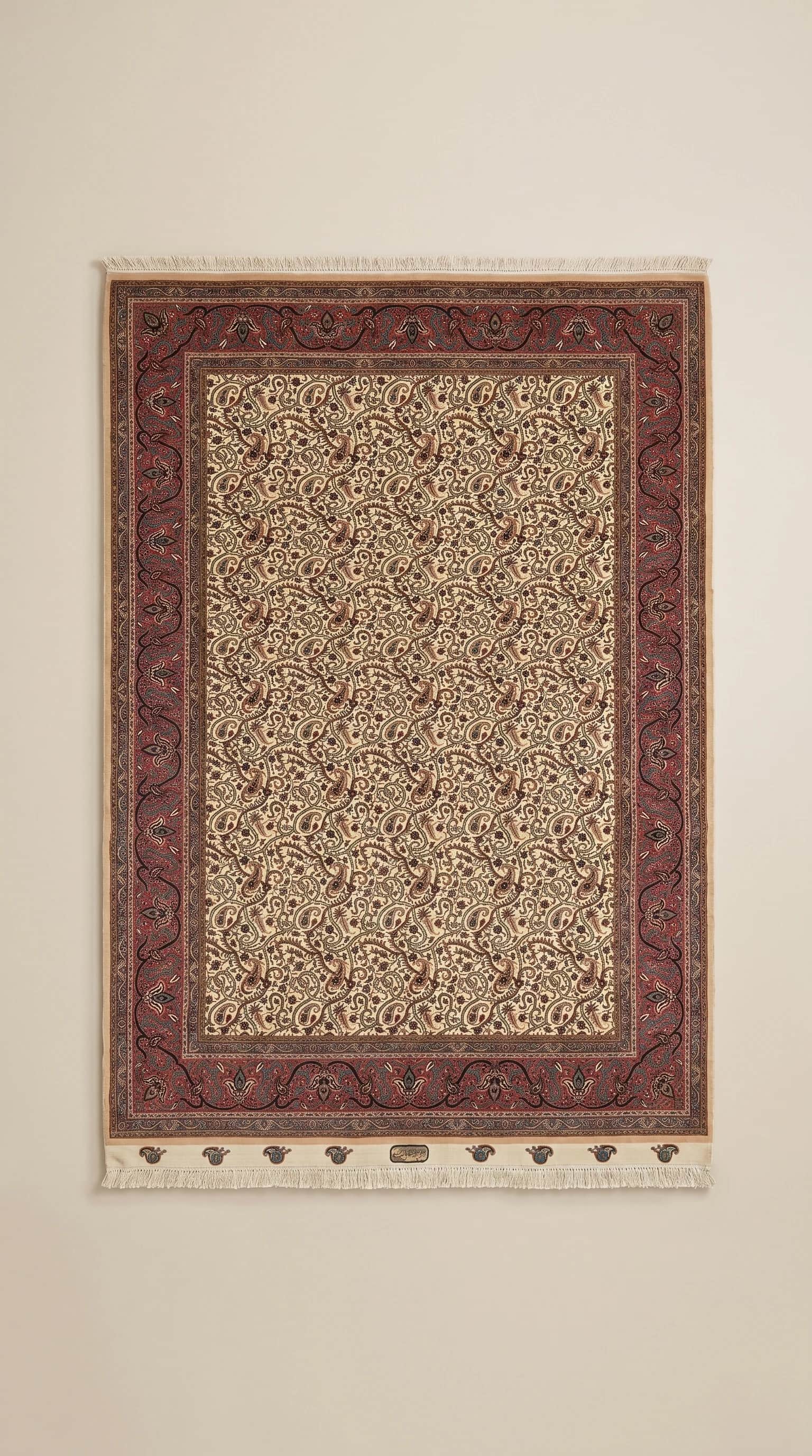 Handmade Iranian Tabriz Wool & Silk Carpet – 2.00m x 3.00m | Premium Persian Craftsmanship in UAE, Tabriz, Iran
