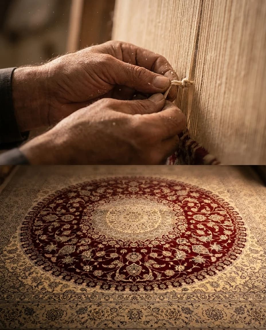 The Language of Knots: Symbolism in Persian Carpet Patterns