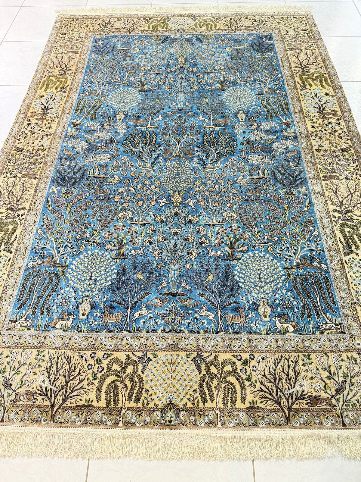 سجادة نائين بهلوي صفا الفارسية (2.40m x 1.67m) view 4