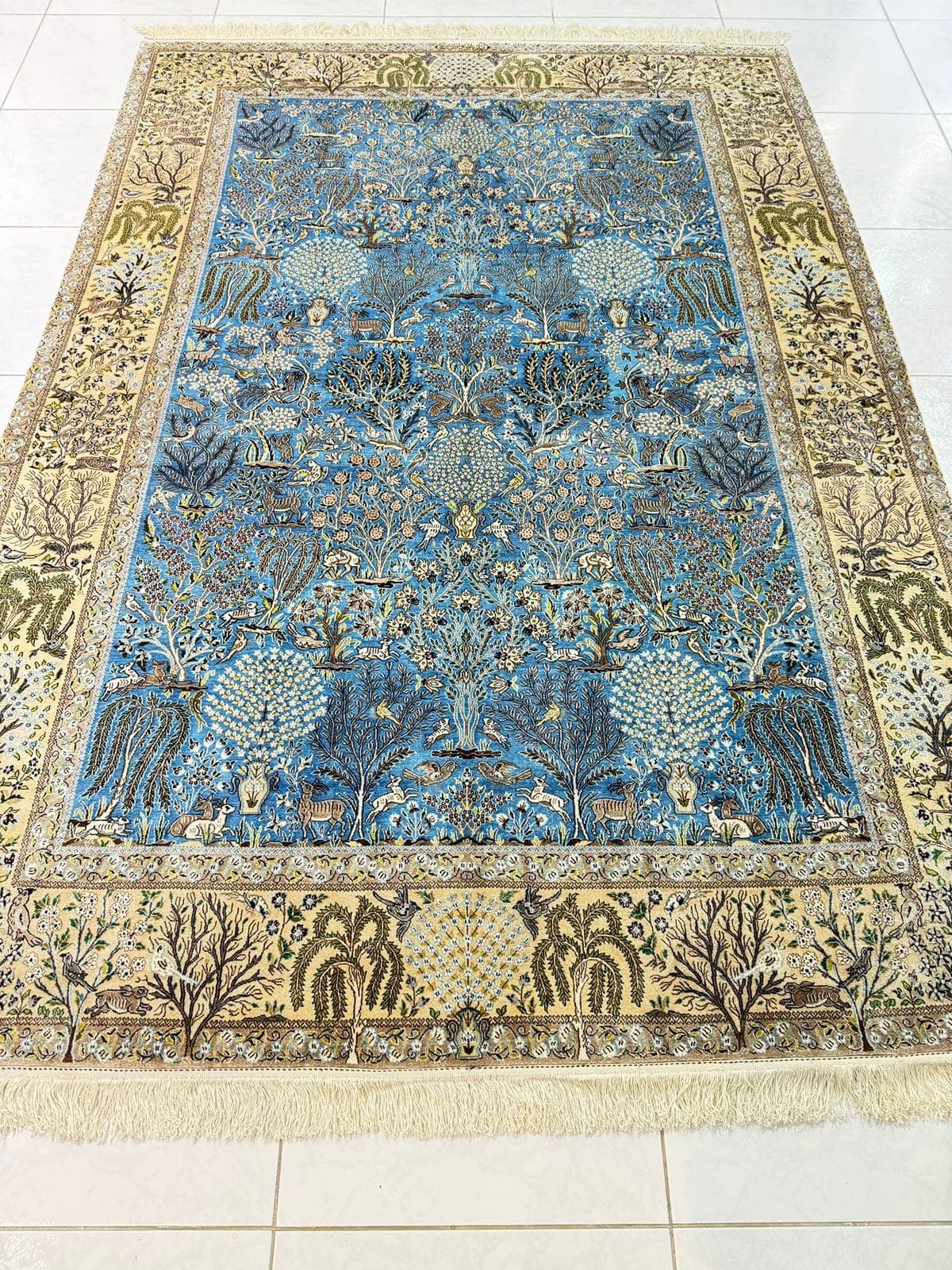 سجادة نائين بهلوي صفا الفارسية (2.40m x 1.67m) view 5