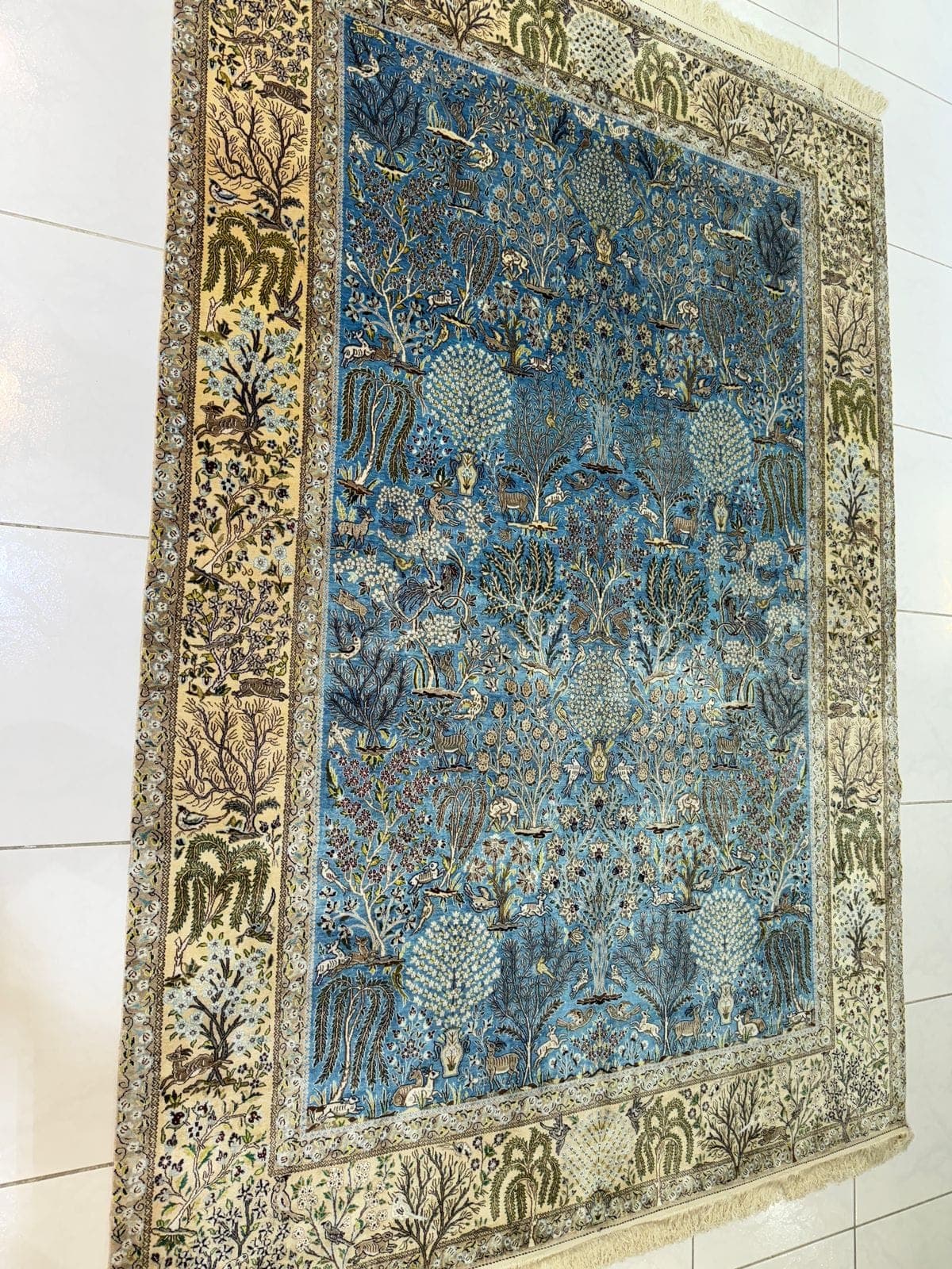 سجادة نائين بهلوي صفا الفارسية (2.40m x 1.67m) view 6