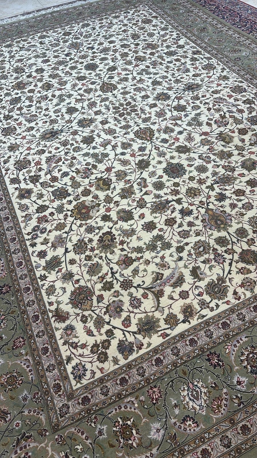 Persian Qum Wool & Silk Carpet (Ref. 5748) – 3.60m x 2.46m, Handmade Luxury in Sharjah view 2