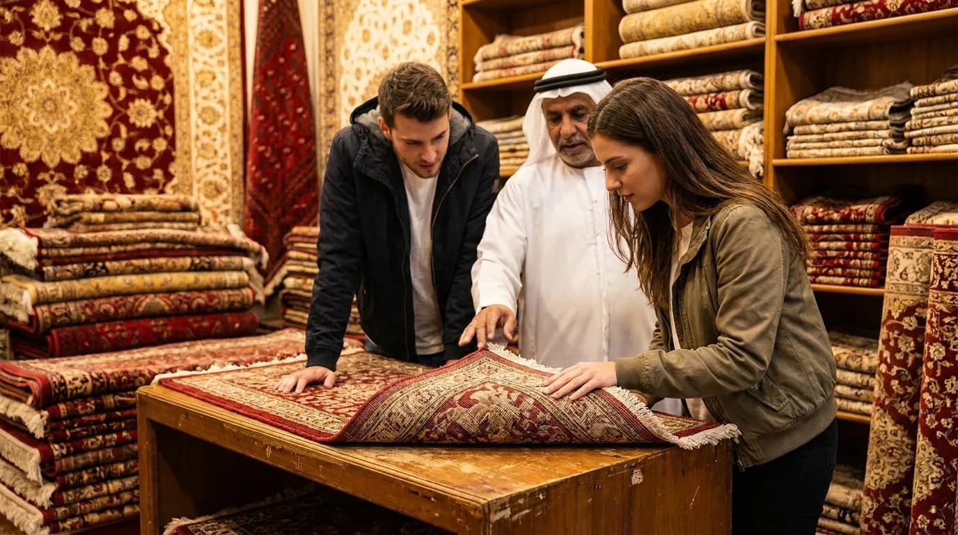 شراء أول سجادة فارسية — قائمة تحقق للمبتدئين