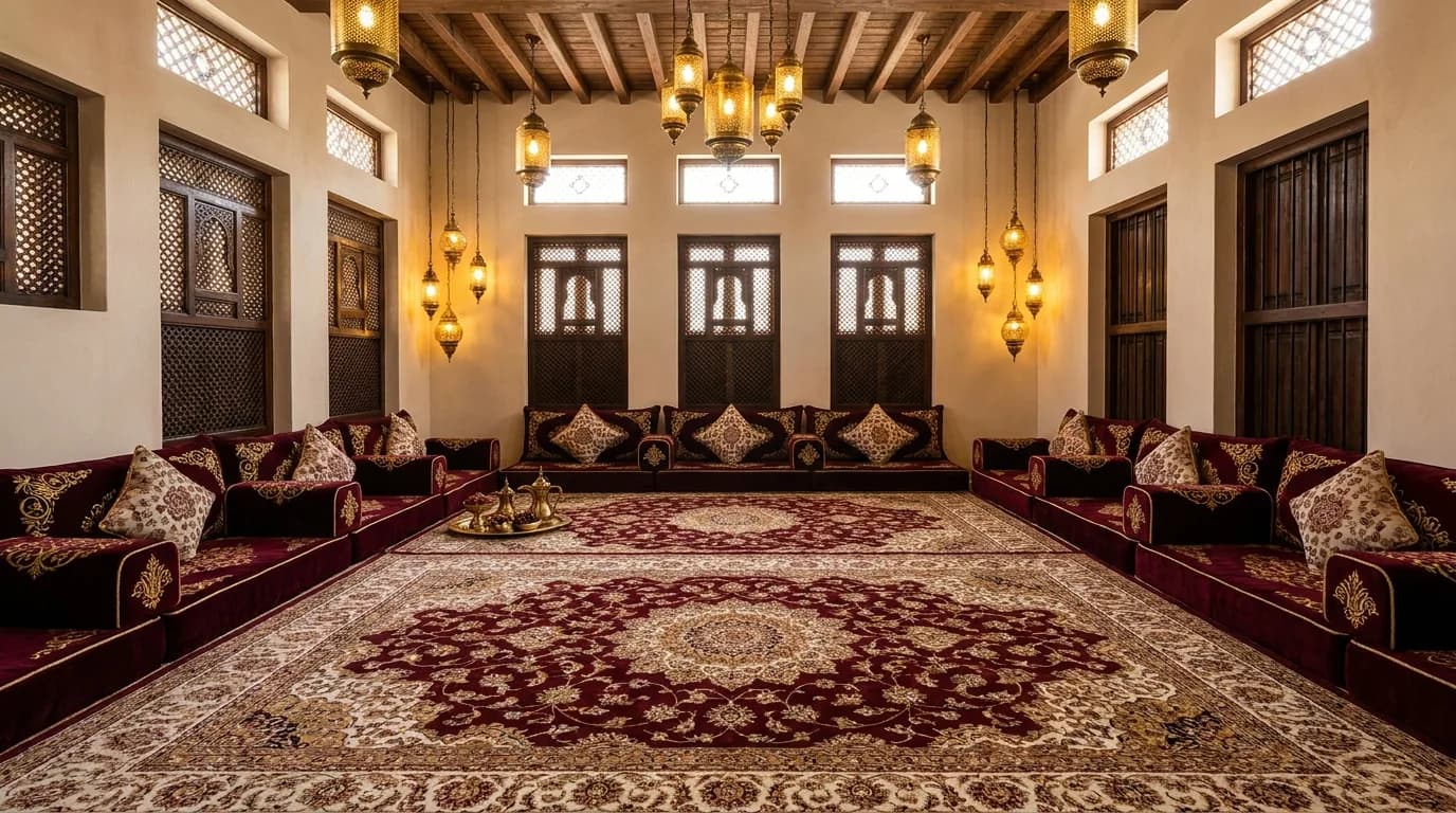 Persian Carpets for Arabic Majlis: Traditional Choices Explained