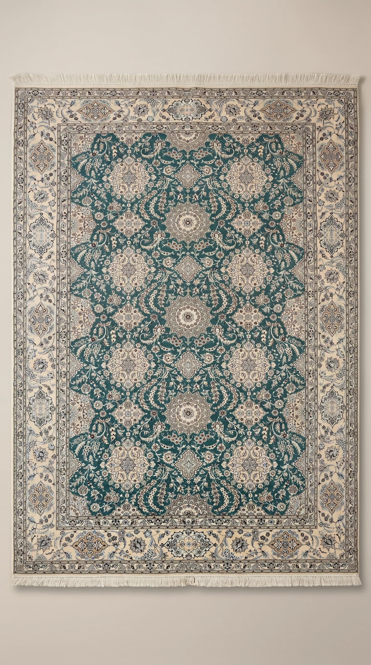 سجادة نائين شيشلا حبيبيان الفارسية (Ref. 5742) – 2m x 3m، فن يدوي راقٍ في الشارقة