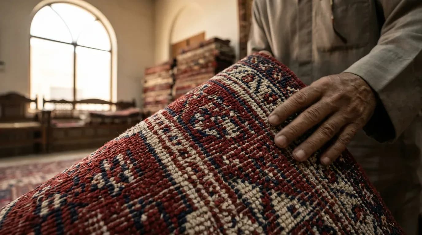 كيف تكتشف السجادة الفارسية المزيفة: 7 أشياء يجب فحصها